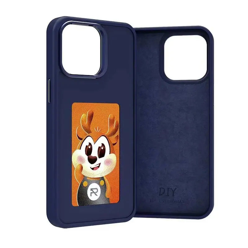 Smart NFC E-Ink iPhone Case Battery-Free