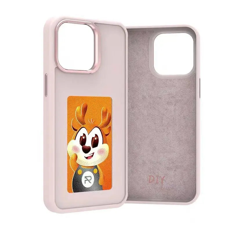 Smart NFC E-Ink iPhone Case Battery-Free