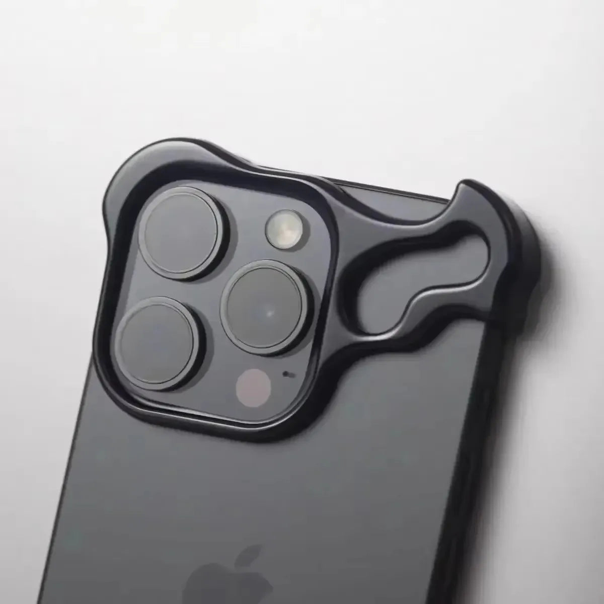 Luxury Metal Bumper iPhone Case with Lens
