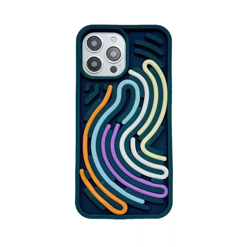 Stress Relief Soft Silicone iPhone Case